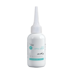 Over Optic Drop – Skuteczny płyn do pielęgnacji oczu psów i kotów. Delikatnie usuwa zanieczyszczenia, łagodzi podrażnienia i intensywnie nawilża.