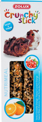 ZOLUX Kolba Crunchy Stick Witaminy & Zdrowe Zęby Porzeczka/Pomarańcza dla Kawii Domowej 115g