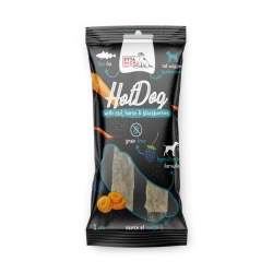 Syta Micha Hot Dog z Koniną i Jeżynami – Naturalny Gryzak dla Psów z Omega-3 i Witaminami