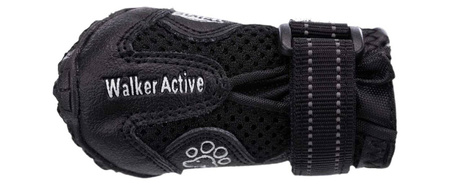 BUTY OCHRONNE Walker Active, L-XL, 2 szt. - Producent: Trixie | Oddychający materiał | Zapinane na rzepy | 2 sztuki | Odblaskowe paski | Rozmiar L/XL