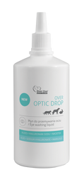 Over Optic Drop Płyn do Delikatnej Pielęgnacji Oczu psów i kotów z Hialuronianem i Panthenolem – Nawilżenie i Łagodzenie Podrażnień