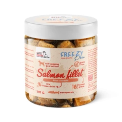Syta Micha FREEZY Pure: 100% Liofilizowany Łosoś – Hipoalergiczny Przysmak Bogaty w Omega-3 dla Psa 110g