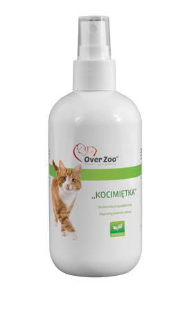 Kocimiętka w sprayu 250ml z Kozłka Lekarskiego – Ziołowy Preparat Relaksująco-Przywabiający dla Kotów
