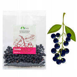 Suszona aronia dla gryzoni i królików - naturalny przysmak TIVO 70g Producent: Tivo | Przysmak w 100% naturalny | Przeciwdziała wolnym rodnikom | Opakowanie 70g - Naturalny przysmak dla gryzoni i król