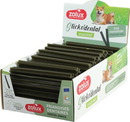 ZOLUX STICKODENTAL Przysmak dentystyczny z chlorofilem dla psów dużych ras (L) – świeży oddech i czyste zęby