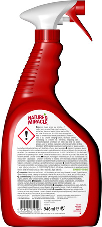 Nature's Miracle® Ultimate Stain & Odour Eliminator Dog – Silny Bioenzymatyczny Środek do Usuwania Uporczywych Plam i Zapachów po Psach z Wielu Powierzchni