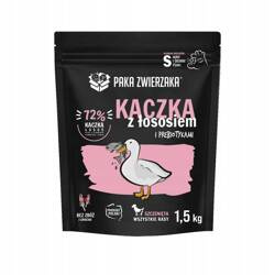 Karma Dla Psa "Indyk i Kaczka" Groszki S 1,5kg - Producent: Paka Zwierzaka | 75% Mięsa, Oleju i Ziół | Bez Zbóż | Hipoalergiczna