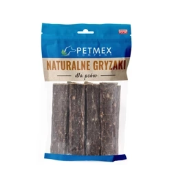 Champer PETMEX Paski Wołowe 100g - Naturalny Gryzak dla Psów, Bez Konserwantów, Monobiałkowy, Wspomaga Higienę Jamy Ustnej, Idealny do Diety BARF