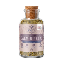 Syta Micha Dogtor na Wyciszenie i Uspokojenie - Naturalna Mieszanka Ziół dla Psów Nerwowych i Lękliwych, Redukująca Stres