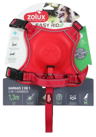 ZOLUX Szelki Easyride ze zintegrowaną zwijaną smyczą dla psa – komfort i bezpieczeństwo w ruchu