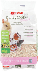 ZOLUX Ściółka RodyCob NATURE Bezpyłowa Superchłonna Roślinna z Kolb Kukurydzy dla Królików i Małych Ssaków 5L