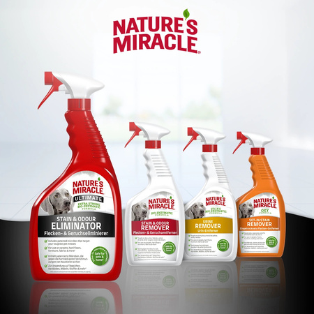 Nature's Miracle® Ultimate Stain & Odour Eliminator Dog – Silny Bioenzymatyczny Środek do Usuwania Uporczywych Plam i Zapachów po Psach z Wielu Powierzchni
