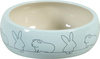 ZOLUX Miska ceramiczna COSY 250ml niebieska – Antyrozpryskowa Miseczka Ceramiczna z Motywem dla Gryzoni i Małych Ssaków