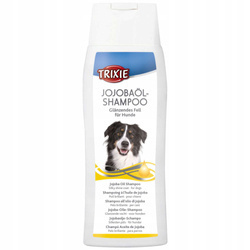 SZAMPON Z OLEJKIEM JOJOBA, 250 ml - Producent: Trixie | Nadaje sierści gęstości | Z olejkiem jojoba | Pojemność 250 ml