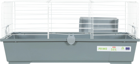 ZOLUX Klatka PRIMO 80 Eco - Przestronna dla Kawii Domowych z Kuwetą z Recyklingu i Łatwym Czyszczeniem.