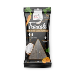 Syta Micha Trójkąt Zdrowy Smakołyk Z Jeleniem i Kokosem – Naturalna Przekąska Wspierająca Zdrowie Psów i Szczeniąt
