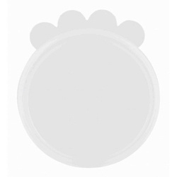 Wieczko na puszki, silikonowe, o 7,6 cm, przezroczyste, 2 sztuki - Producent: Trixie | 2 sztuki | Przezroczyste | Możliwość mycia w zmywarce | Z wytrzymałego silikonu | Średnica 7,6 cm