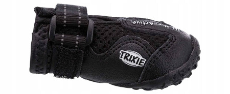 BUTY OCHRONNE Walker Active, L-XL, 2 szt. - Producent: Trixie | Oddychający materiał | Zapinane na rzepy | 2 sztuki | Odblaskowe paski | Rozmiar L/XL