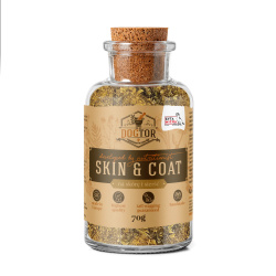 Syta Micha Dogtor na skórę i sierść – naturalne wsparcie z drożdżami i dziką różą dla zdrowia i blasku psiej sierści.