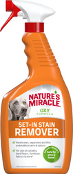 Nature's Miracle® Set-In Stain Remover Silny Środek do Starych Plam i Zapachów Psa z Formułą Tlenową i Zapachem Pomarańczy.
