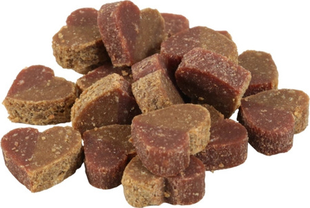 ZOLUX Miękkie Przysmaki Treningowe CANDIES Mini Serduszka z Szynką z Wapniem dla Psa 150g