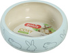 ZOLUX Miska ceramiczna COSY 250ml niebieska – Antyrozpryskowa Miseczka Ceramiczna z Motywem dla Gryzoni i Małych Ssaków
