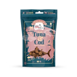 Syta Micha Fish & Seafood Przysmaki z dorsza i tuńczyka – 100% naturalne, hipoalergiczne wsparcie zdrowia psa