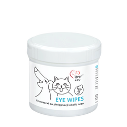 EYE WIPES Chusteczki do pielęgnacji oczu dla psów i kotów – Usuwają przebarwienia, koją z aloesem i miłorzębem japońskim