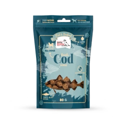 Syta Micha Fish & Seafood Przysmaki – 100% Naturalny Suszony Dorsz dla Psa, Hipoalergiczny i Pełen Omega-3