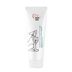 OVER Zoo Pasta Enzymatyczna do Zębów dla Psa i Kota – Skutecznie Zapobiega Kamieniowi Nazębnemu Bez Szczotkowania, Smakowa