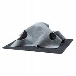 Koc Cat Activity Adventure Carpet, poliester/TPR, 99 x 99 cm - Producent: Trixie | Zapięcia na rzepy | Antypoślizgowa podstawa | Dowolna zmiana kształtu | Wymiary 99 x 99 cm
