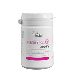 Over Electro Complex 50g - Niezawodny Preparat Przeciwko Odwodnieniu i Stabilizacji Elektrolitów u Psów i Kotów