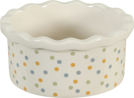 ZOLUX Miska COSY Ceramiczna dla Gryzoni w Groszki 150 ml – Idealna dla Małych Ssaków i Etycznych Opiekunów.