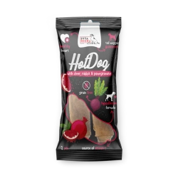 Syta Micha Hot Dog z Królikiem i Granatem – Naturalny i Zdrowy Przysmak Wzbogacający Dietę Psa