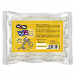 KOŚĆ PRASOWANA BIAŁA 10cm (20szt) 600g