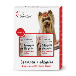 Premium Care Zestaw Pielęgnacyjny dla Yorkshire Terriera – Specjalistyczny Szampon i Odżywka dla Lśniącej Sierści