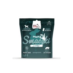 Syta Micha Smaczki MINI – Hipoalergiczne, miękkie przysmaki z 96% królika. Idealne na trening dla psów małych ras.