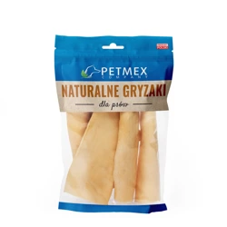 Champer PETMEX Skóra Wołowa 15 cm - Naturalny Gryzak dla Psów 100g | Bez Konserwantów | Wspomaga Higienę Jamy Ustnej | Dieta BARF