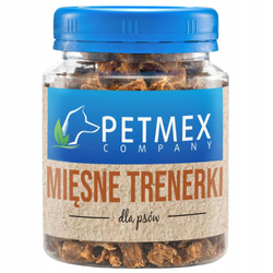 Mięsne trenerki z jagnięciny słoik 130g - Marka: Petmex | Naturalny przysmak dla psa | Bez dodatków i konserwantów | Słoik 130 g