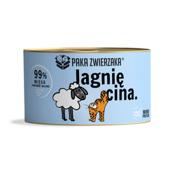 PAKA ZWIERZAKA - KARMA MOKRA Jagnięcina 200g