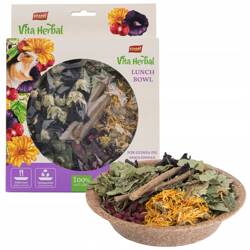 Vita Herbal Lunch Bowl dla kawii domowej - Producent: Vitapol | Jadalna miseczka z otrąb | 100% naturalna przekąska | Z dodatkiem ziół